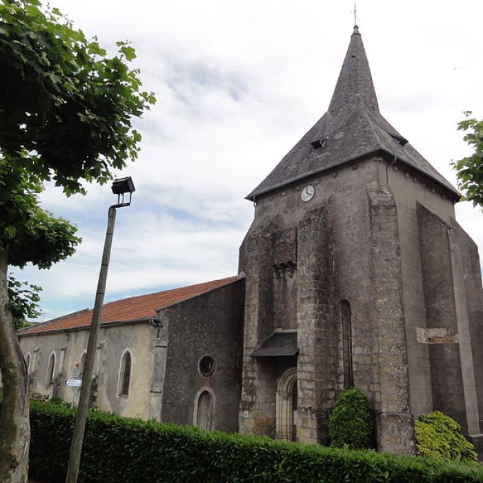 Photo de Église Saint-Hilaire de Lesperon dans les Landes