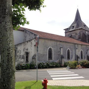 Église Saint-Hilaire de Lesperon dans les Landes