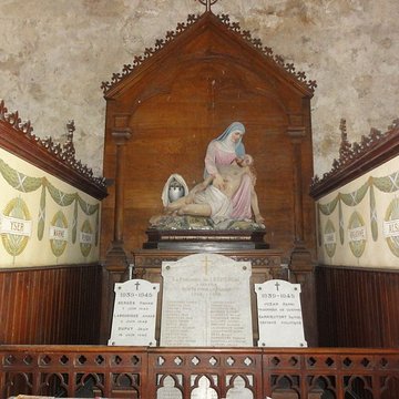 Église Saint-Hilaire de Lesperon dans les Landes