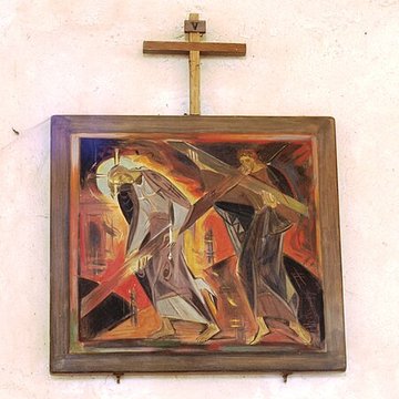 Église Saint-Jacques du Chesne et croix