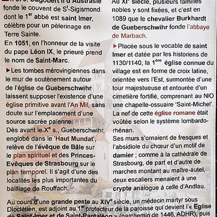 Photo de Église Saint-Pantaléon de Gueberschwihr