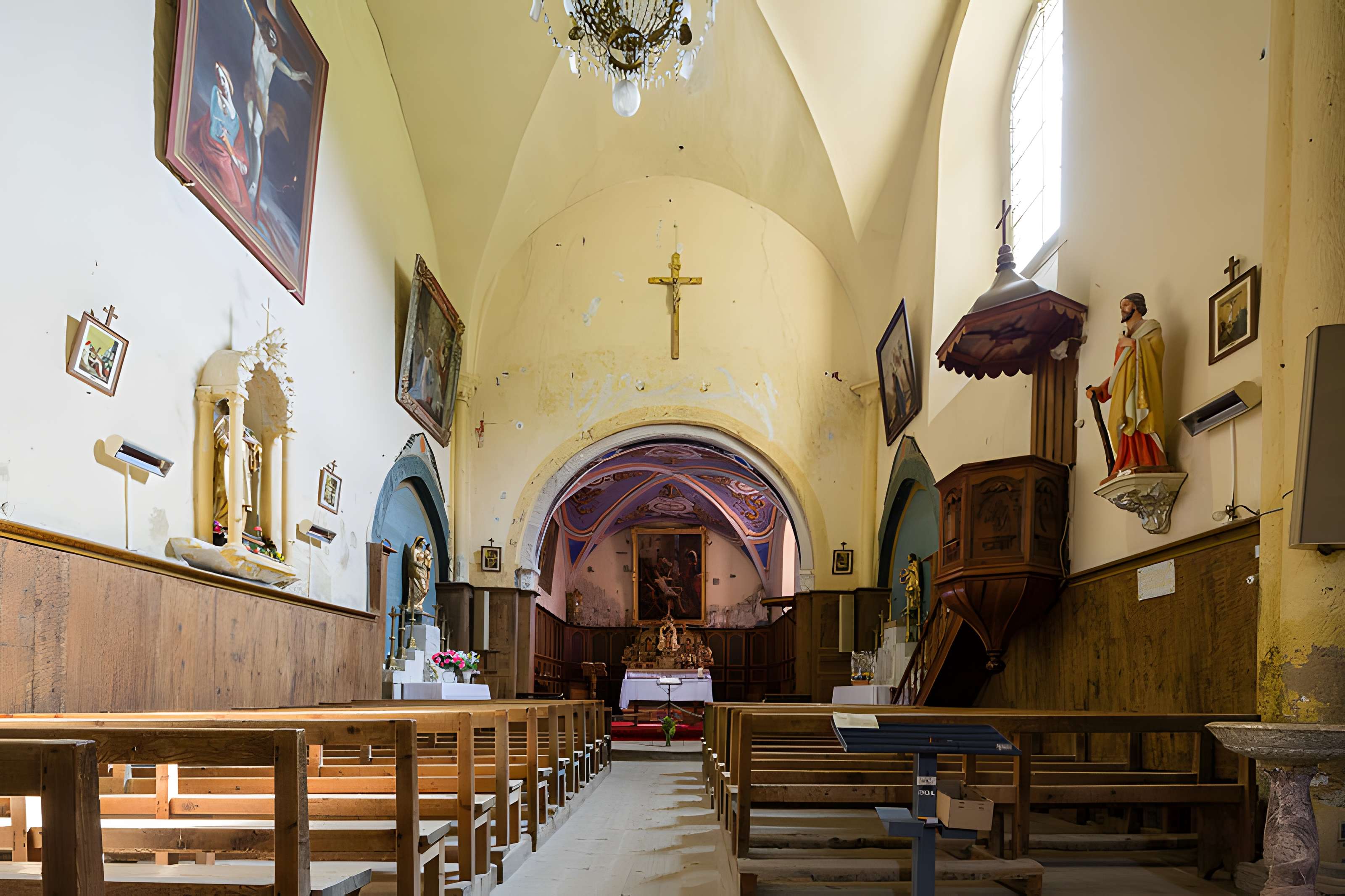 Église Saint-Laurent d'Arvieux