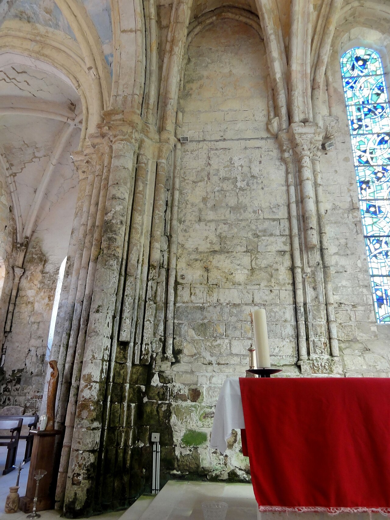 Église Saint-Léger de Vauciennes dans la Marne