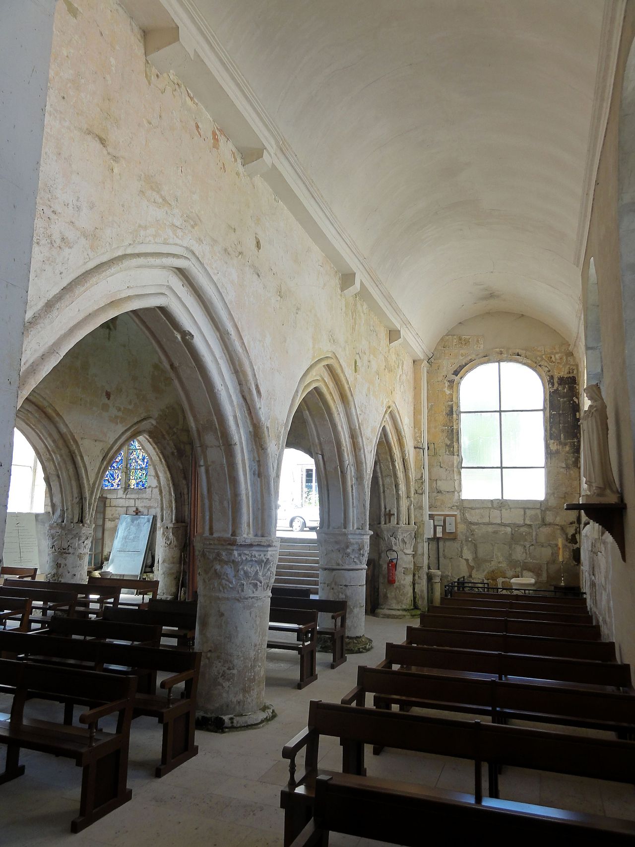 Église Saint-Léger de Vauciennes dans la Marne