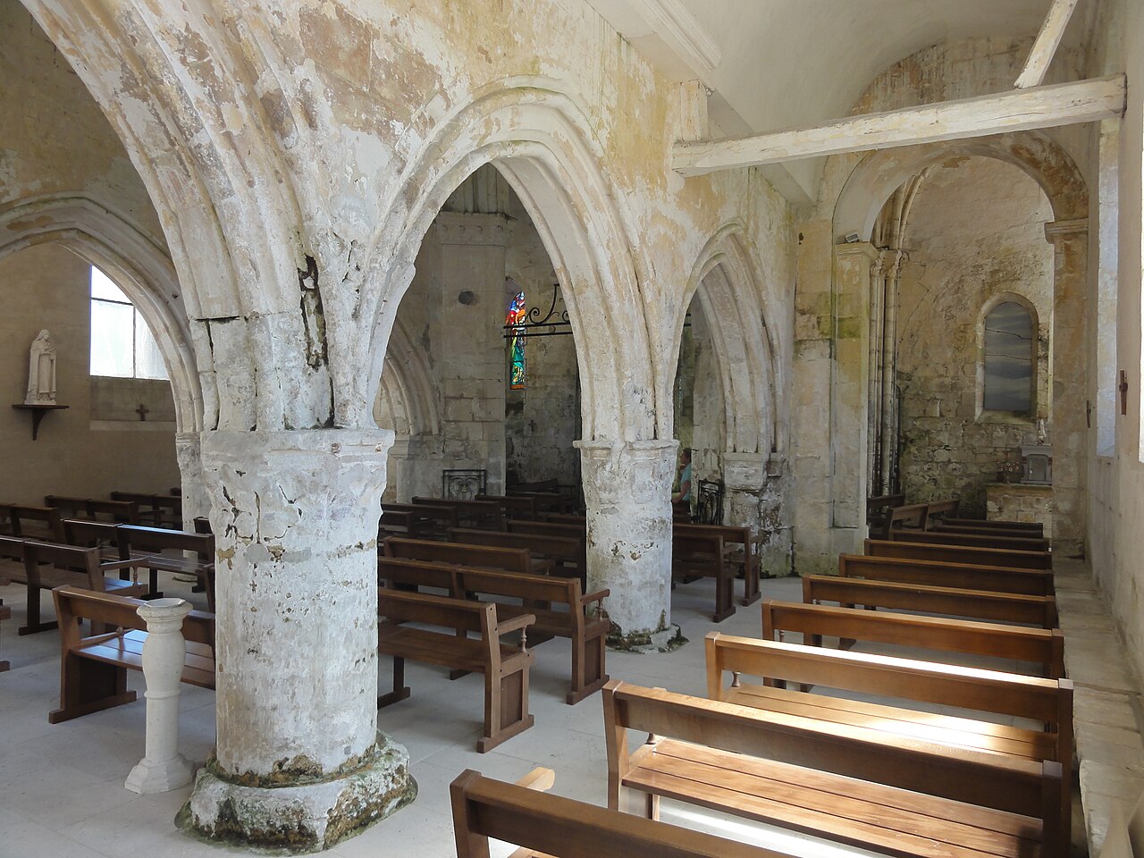 Église Saint-Léger de Vauciennes dans la Marne
