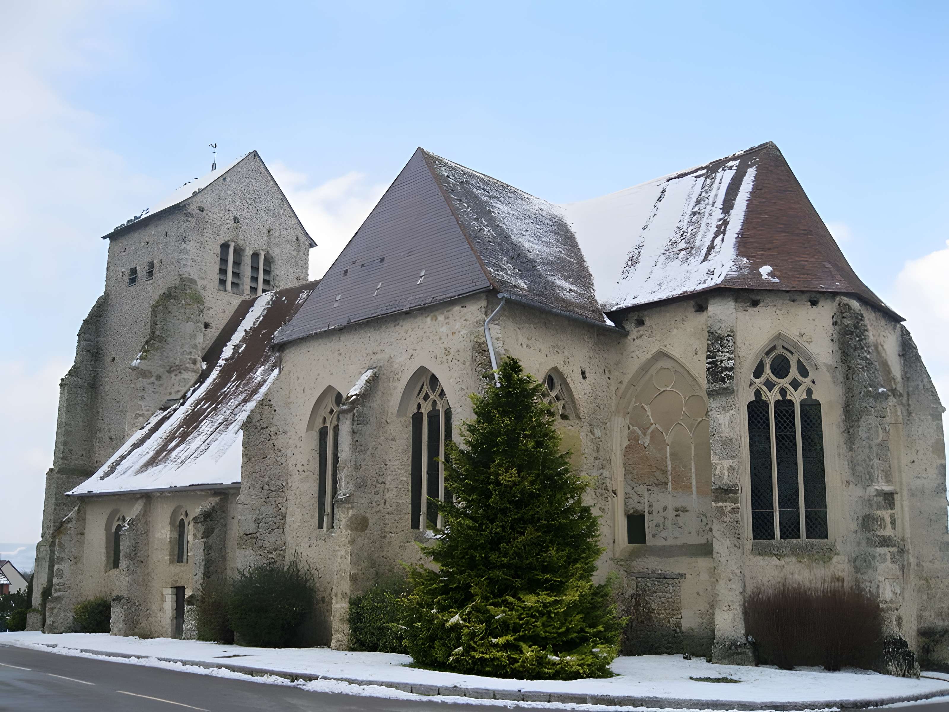 Église Saint-Léger de Vauciennes dans la Marne 