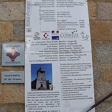 Église Saint-Martial de Corrèze