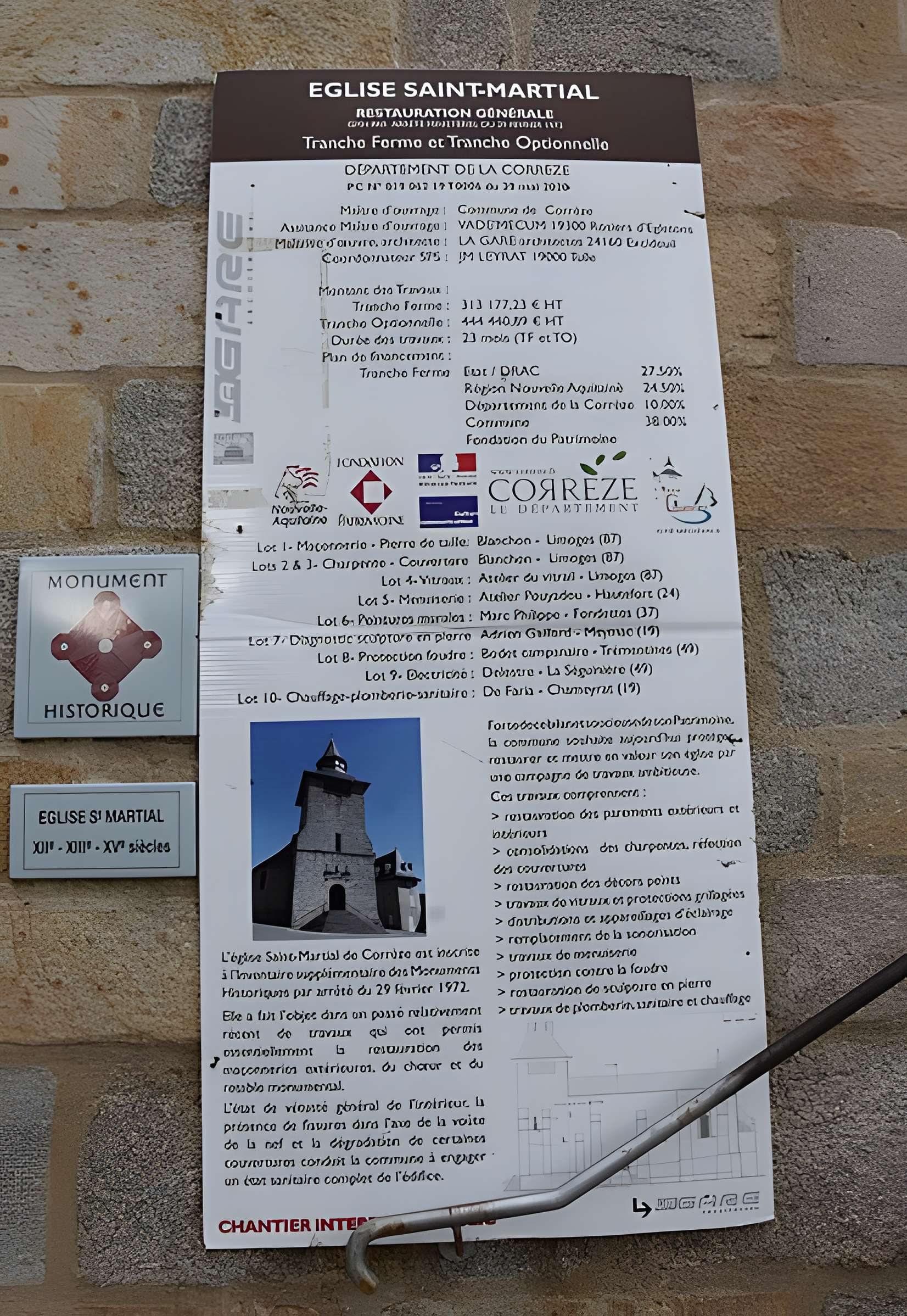 Église Saint-Martial de Corrèze