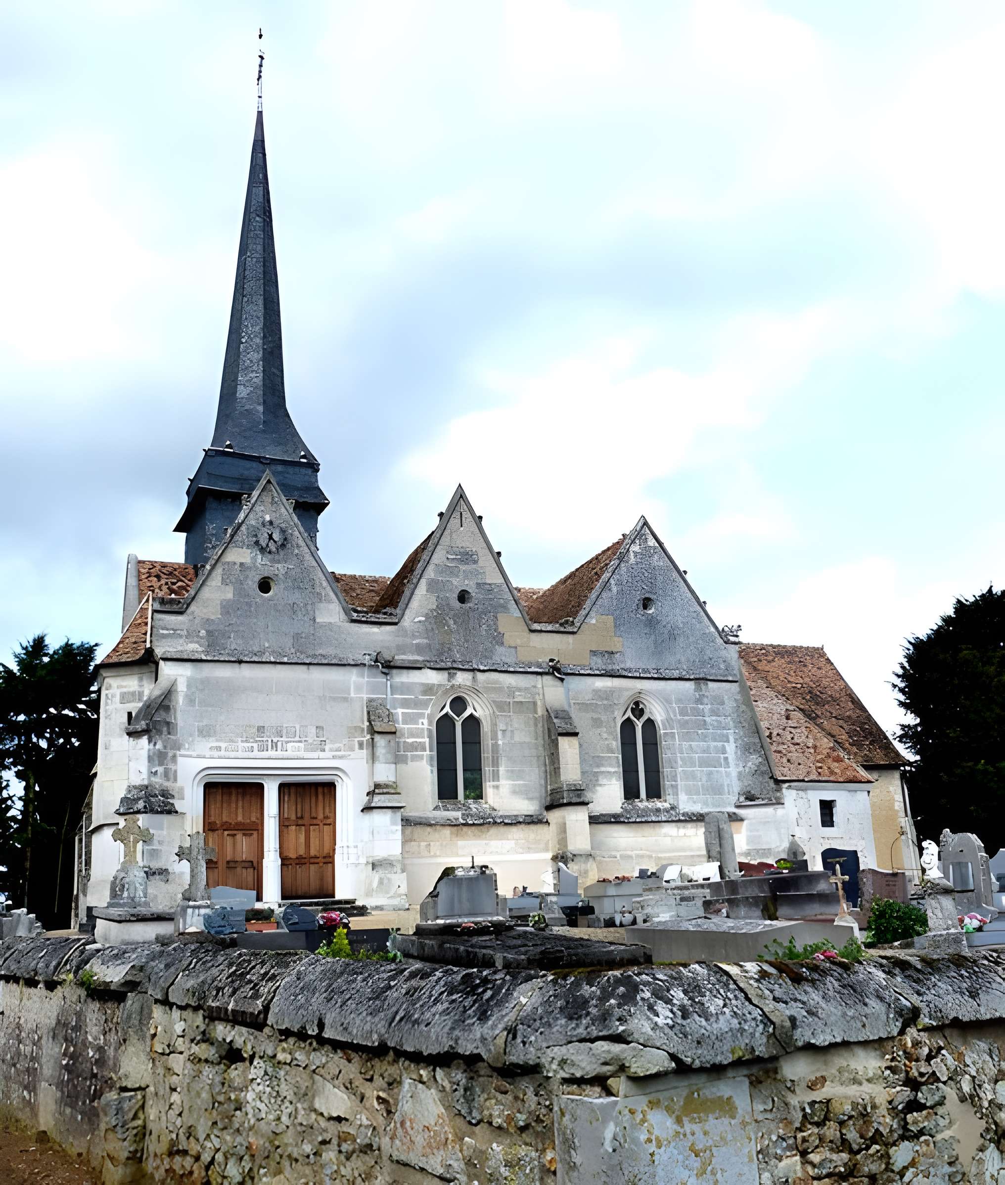 Église Saint-Martin de Crosville-la-Vieille 