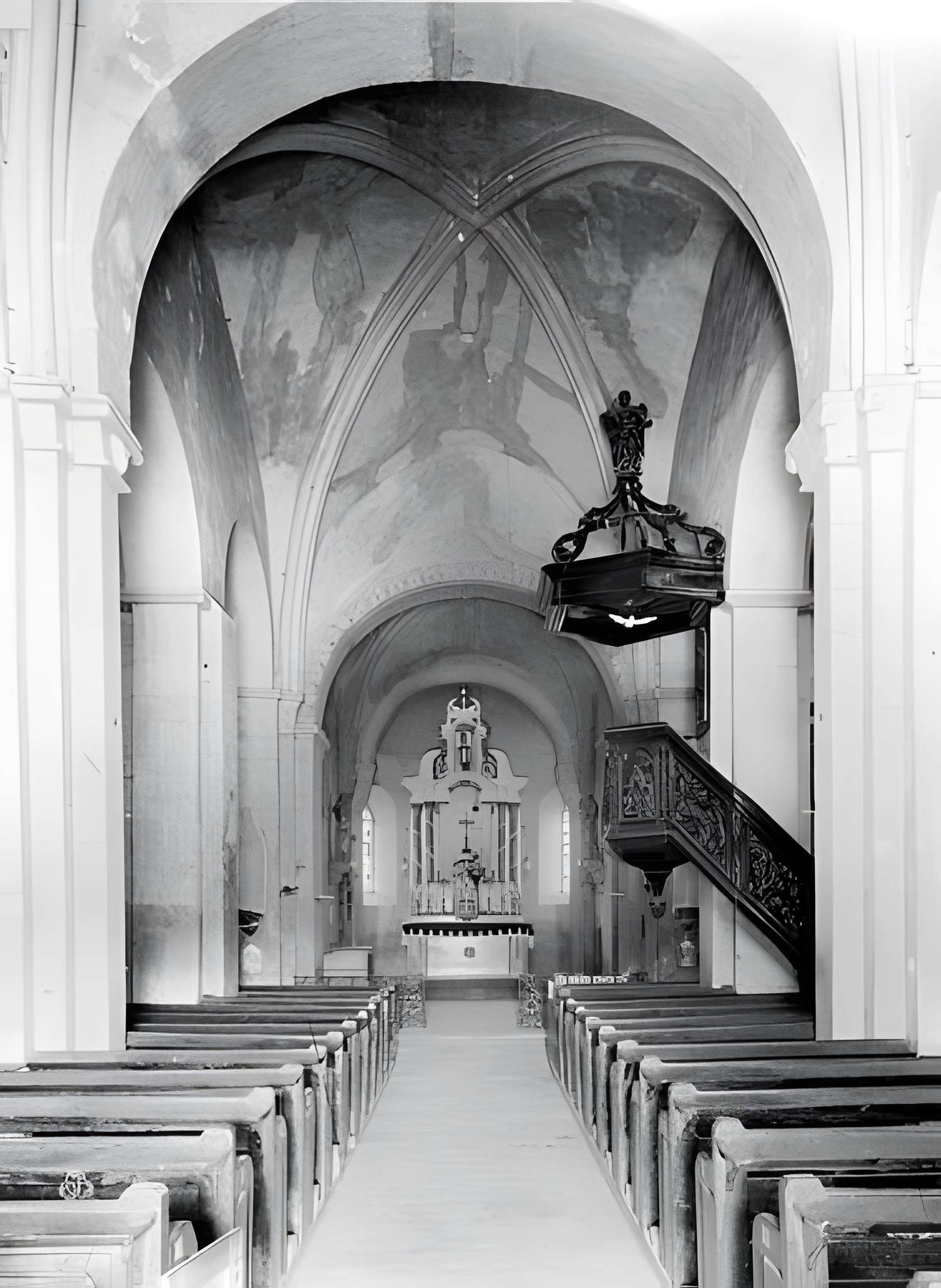 Église Saint-Martin de Mont-Saint-Martin dans la Meurthe-et-Moselle