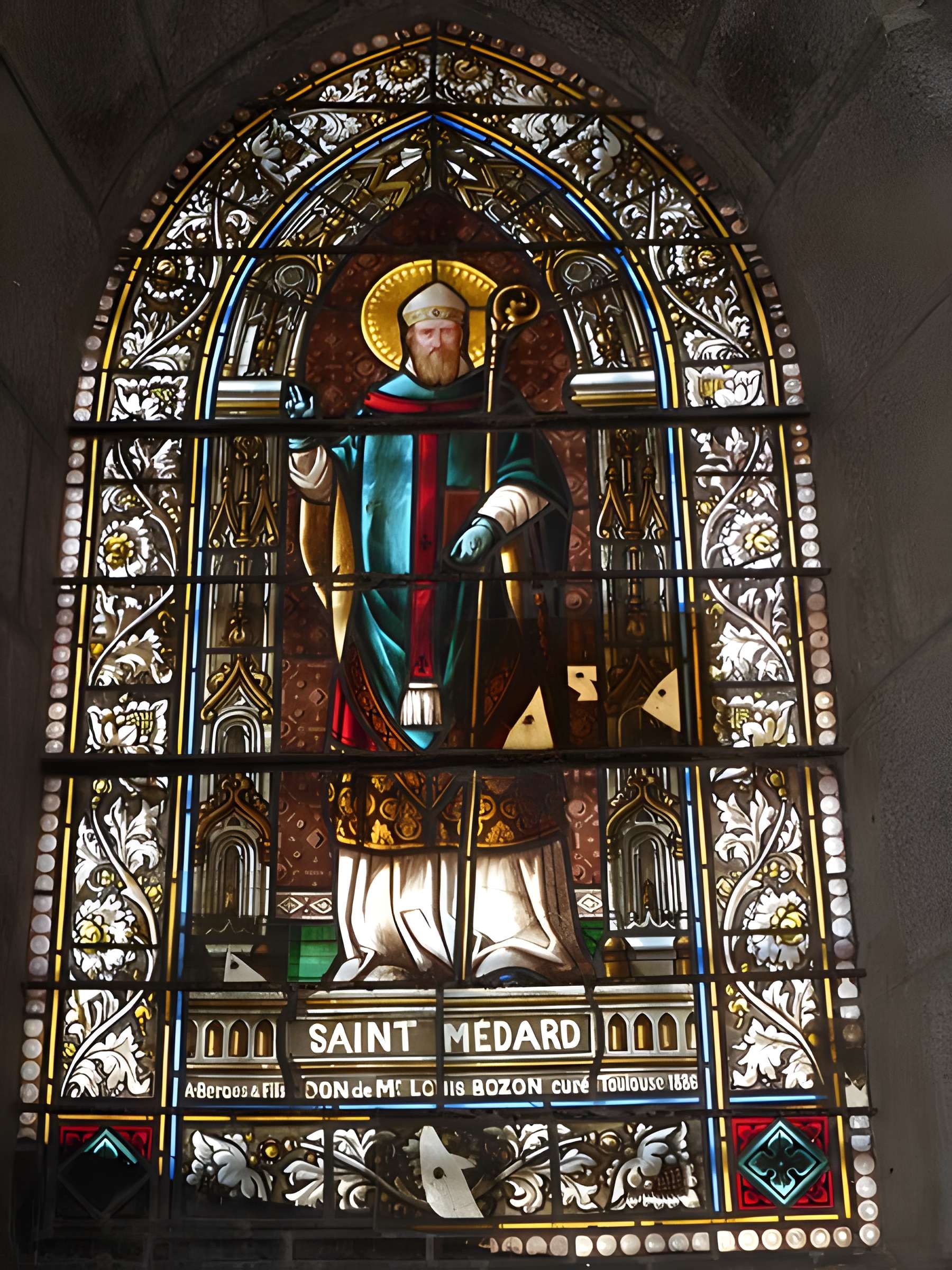 Église Saint-Médard de Saint-Médard-la-Rochette