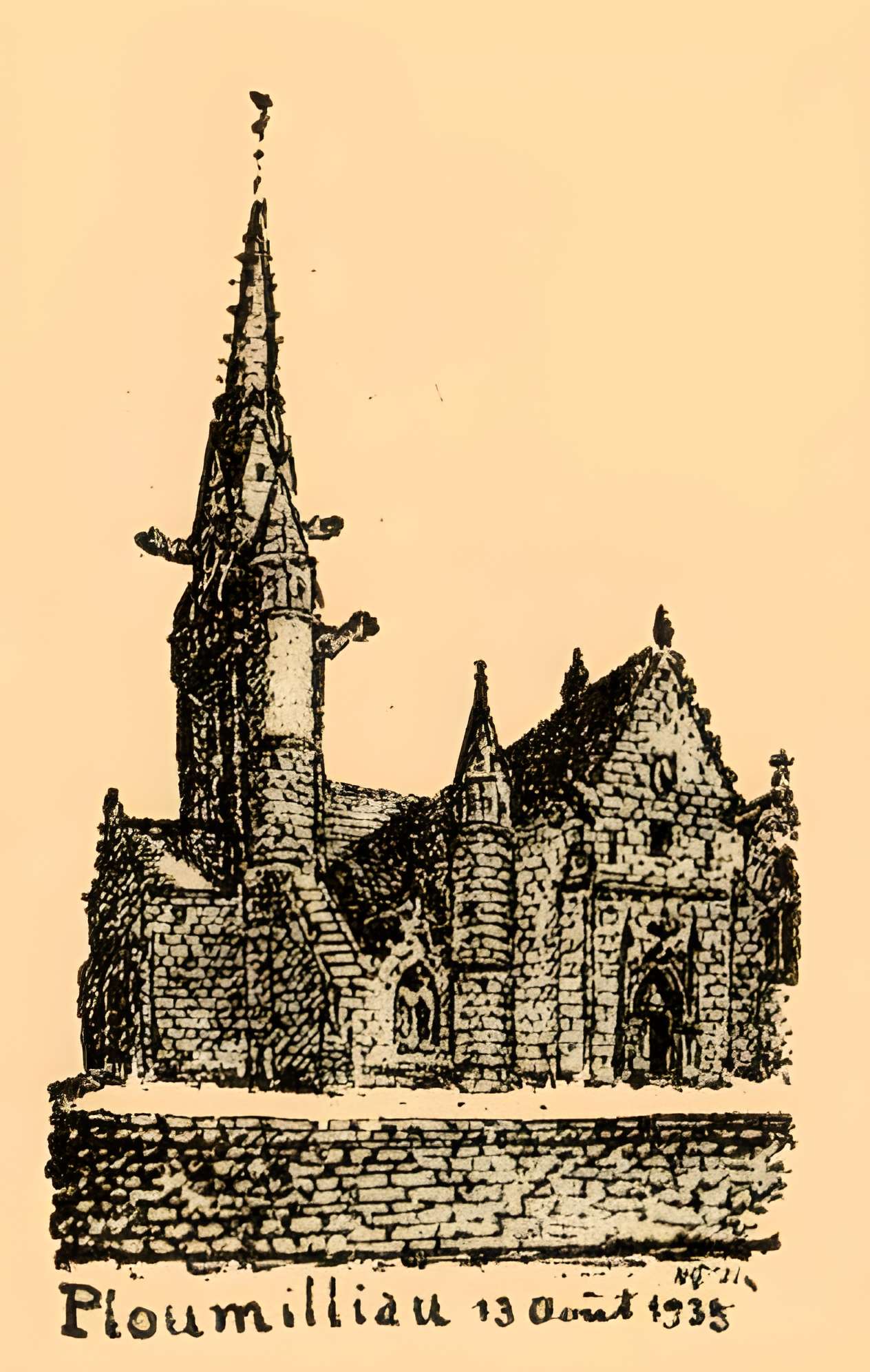 Église Saint-Milliau de Ploumilliau