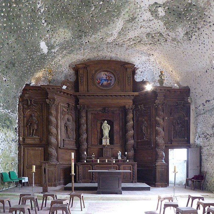 Photo de Église troglodytique de lAnnonciation de Haute-Isle
