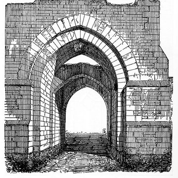 Enceinte de Montréal dans lYonne