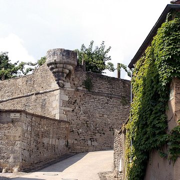 Enceinte de Montréal dans lYonne