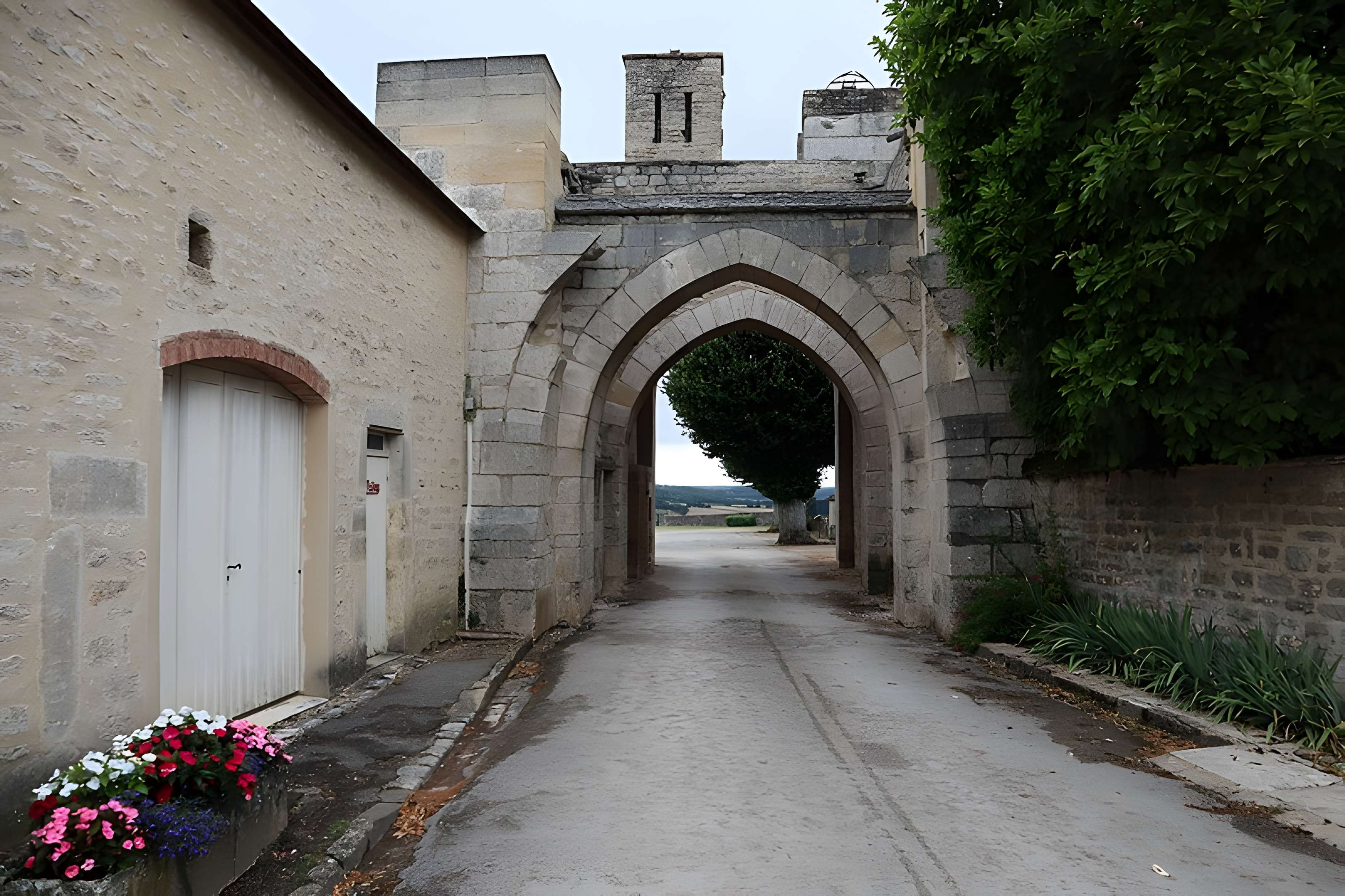 Enceinte de Montréal dans l'Yonne