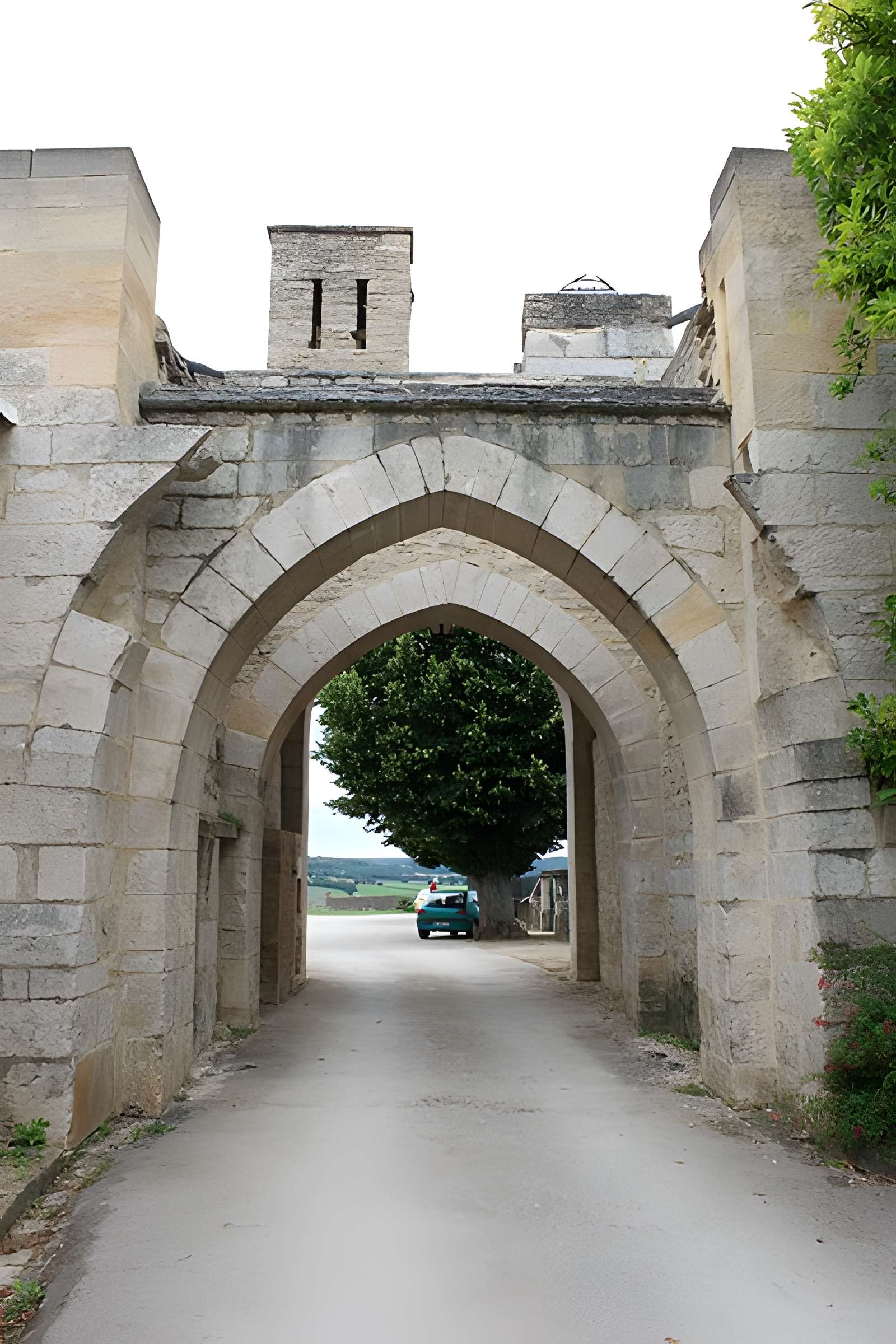 Enceinte de Montréal dans l'Yonne