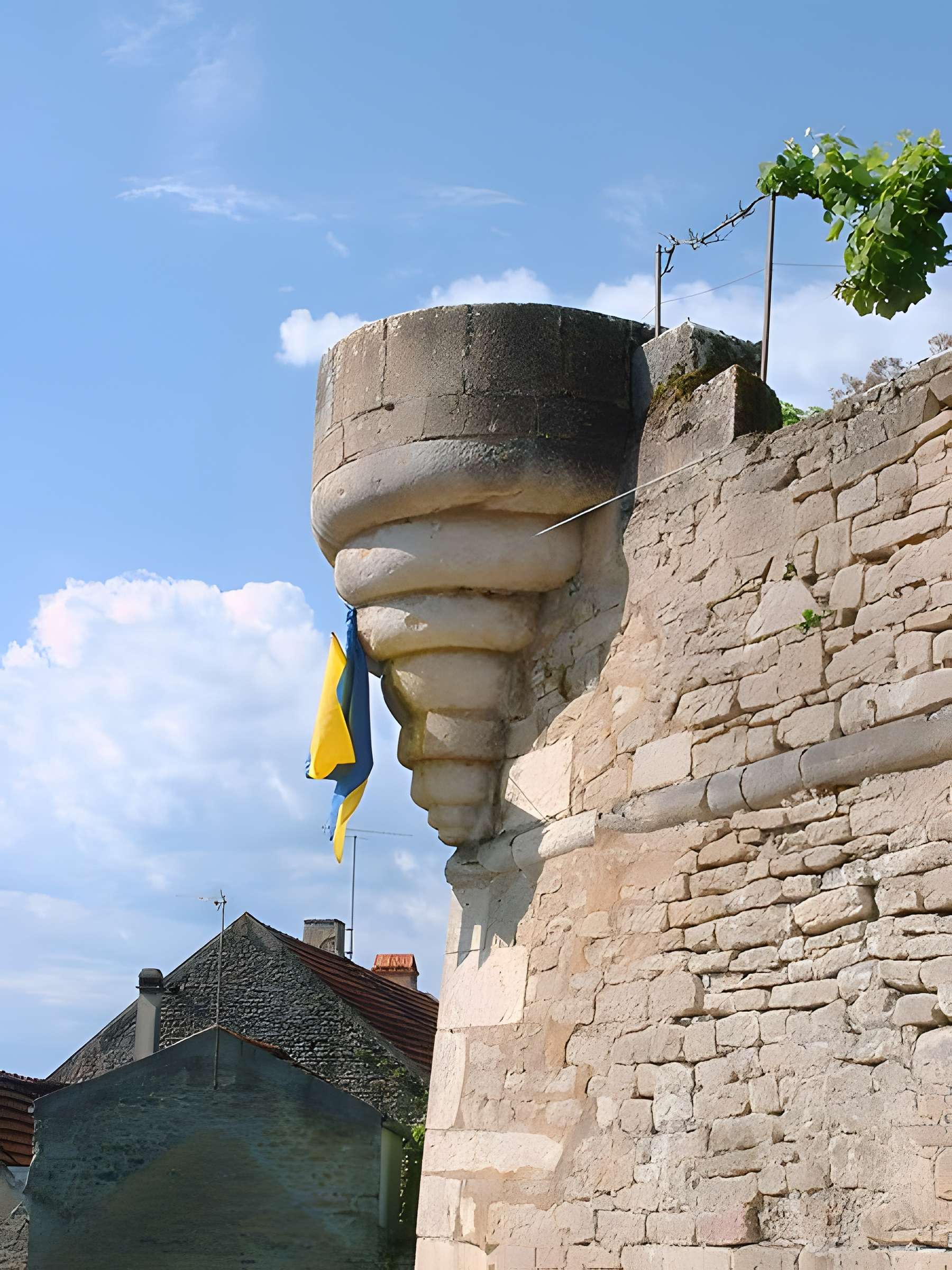 Enceinte de Montréal dans l'Yonne