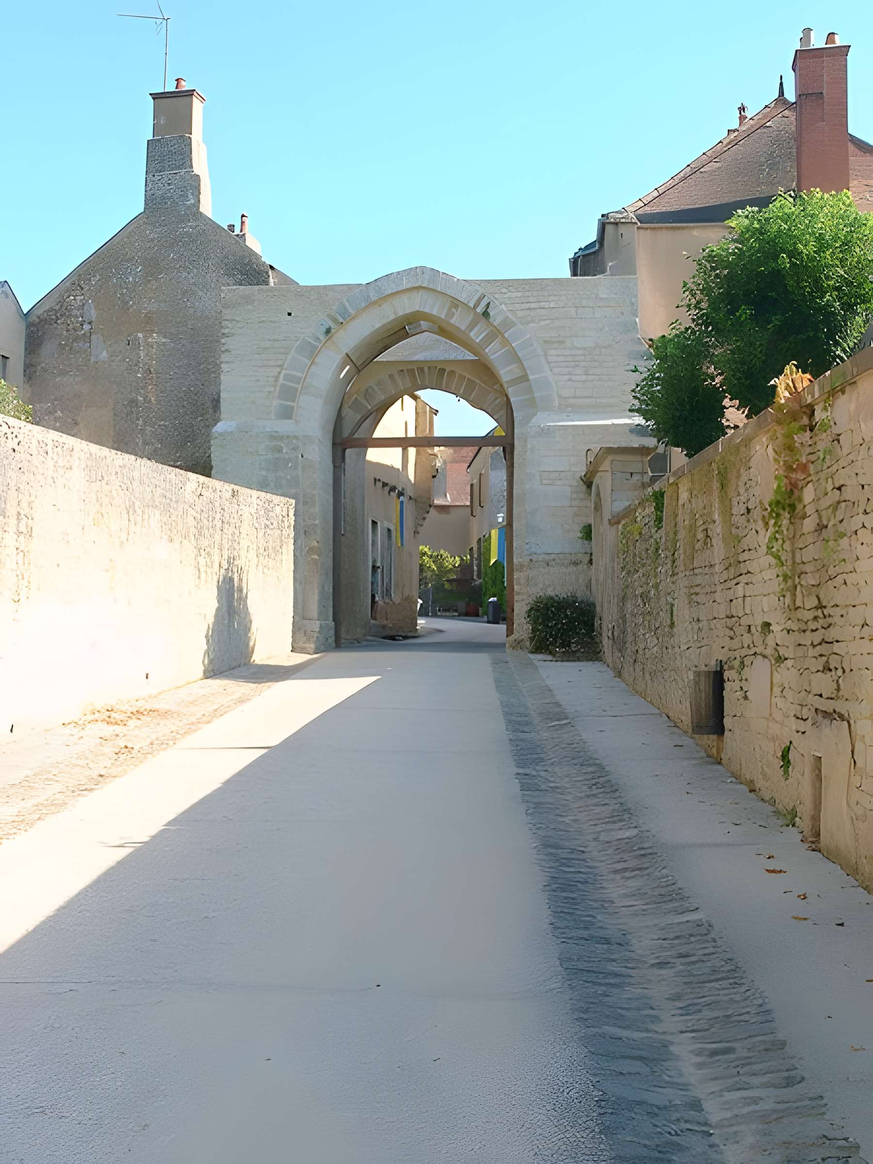 Enceinte de Montréal dans l'Yonne