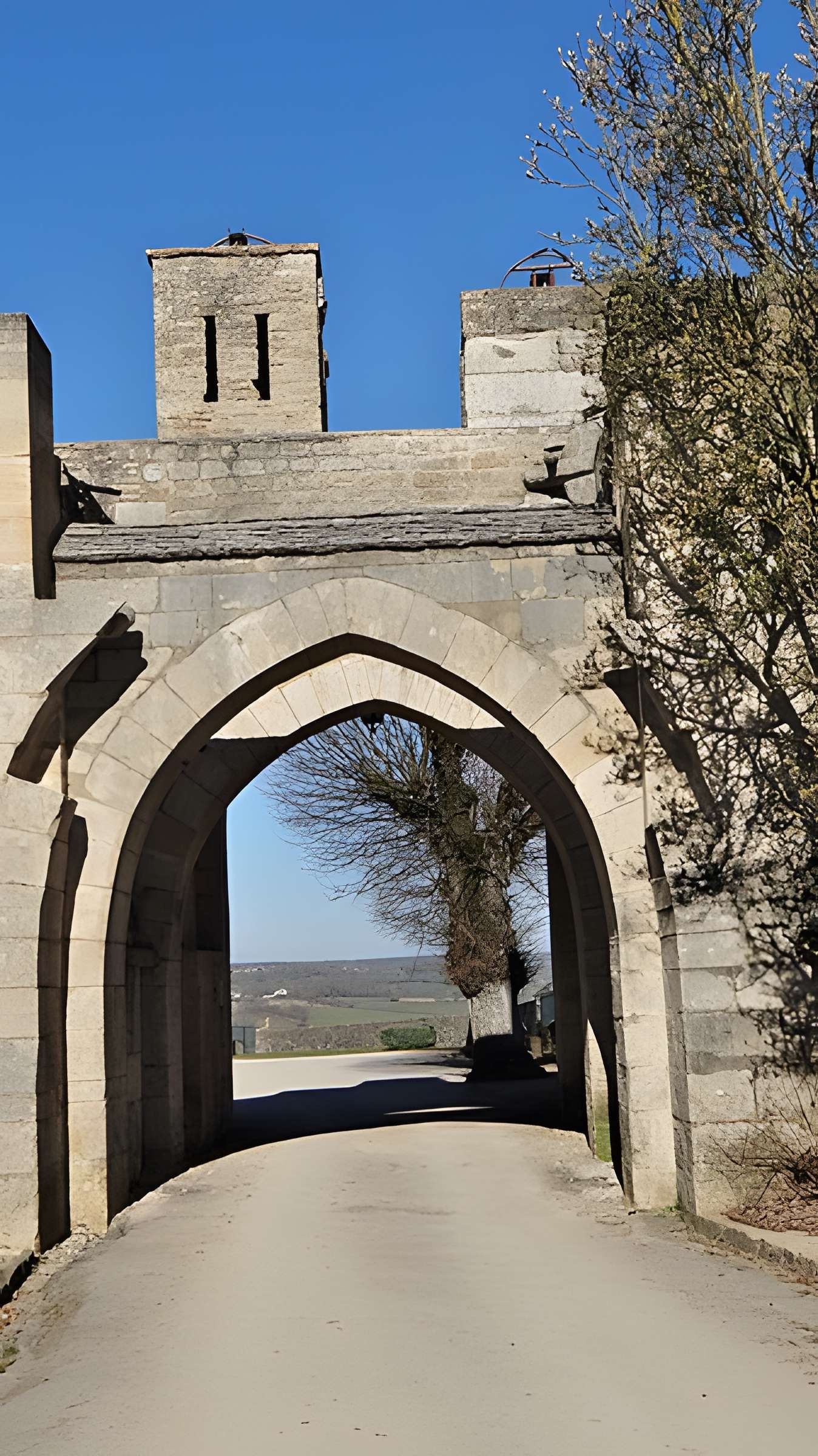 Enceinte de Montréal dans l'Yonne
