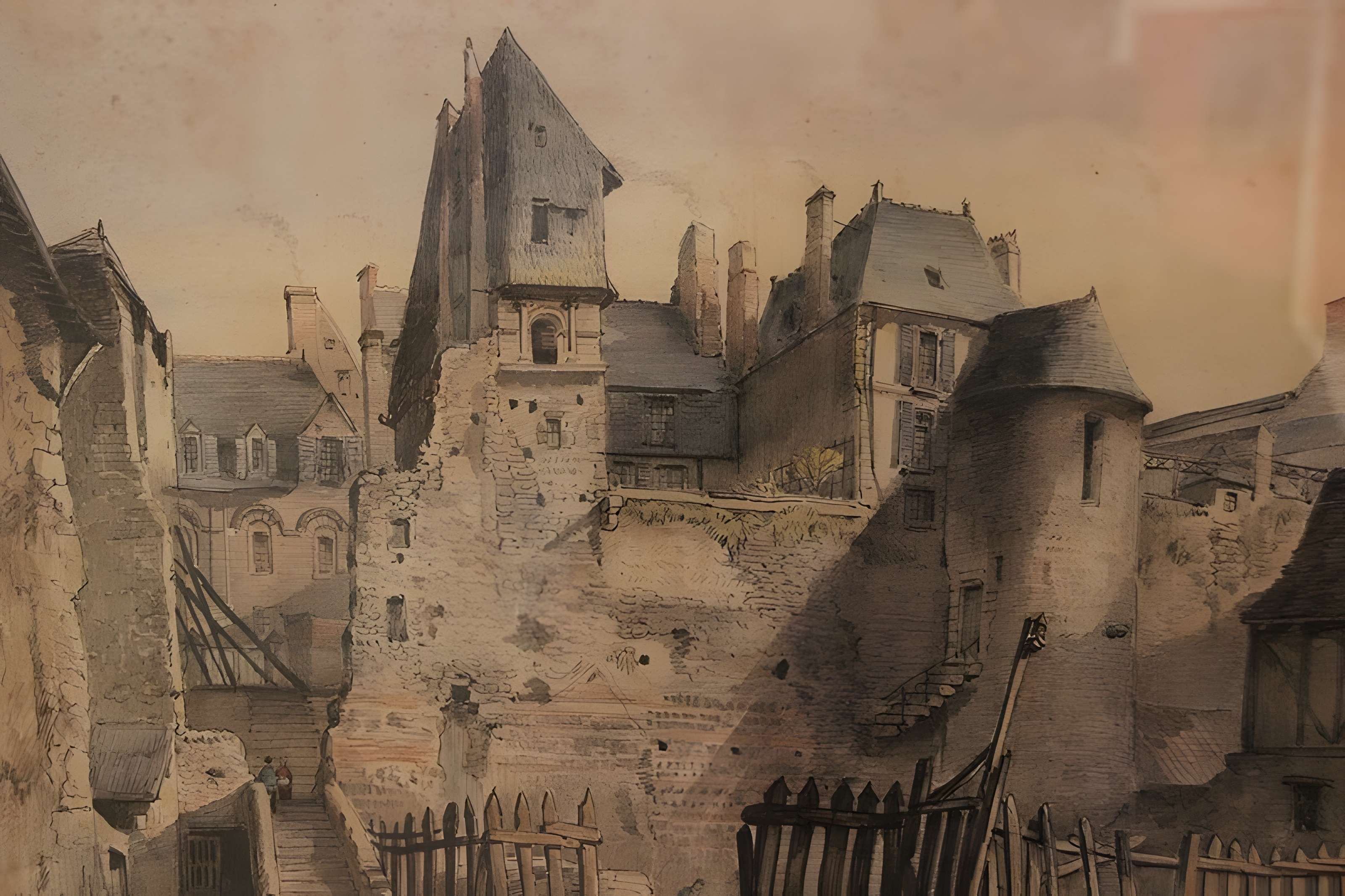 Enceinte gallo-romaine (restes)