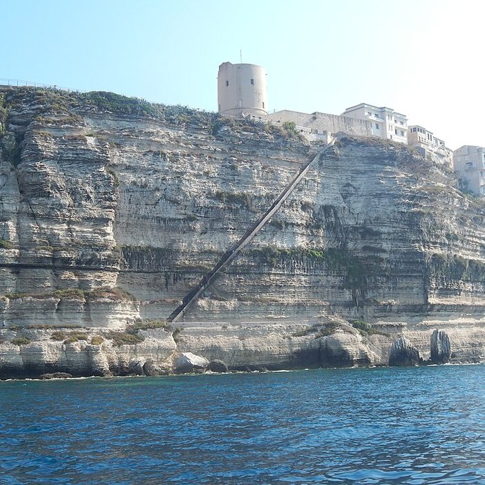 Photo de Escalier du roi dAragon à Bonifacio