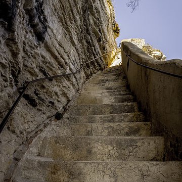 Escalier du roi dAragon à Bonifacio