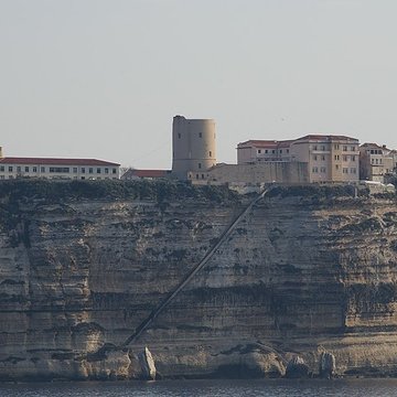 Escalier du roi dAragon à Bonifacio