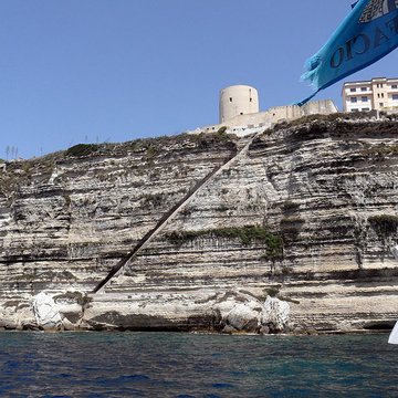 Escalier du roi dAragon à Bonifacio