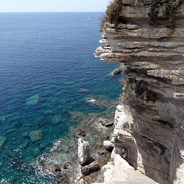 Escalier du roi dAragon à Bonifacio