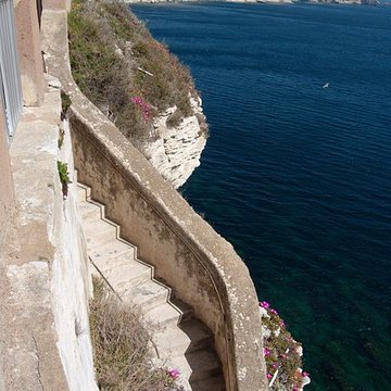 Escalier du roi dAragon à Bonifacio
