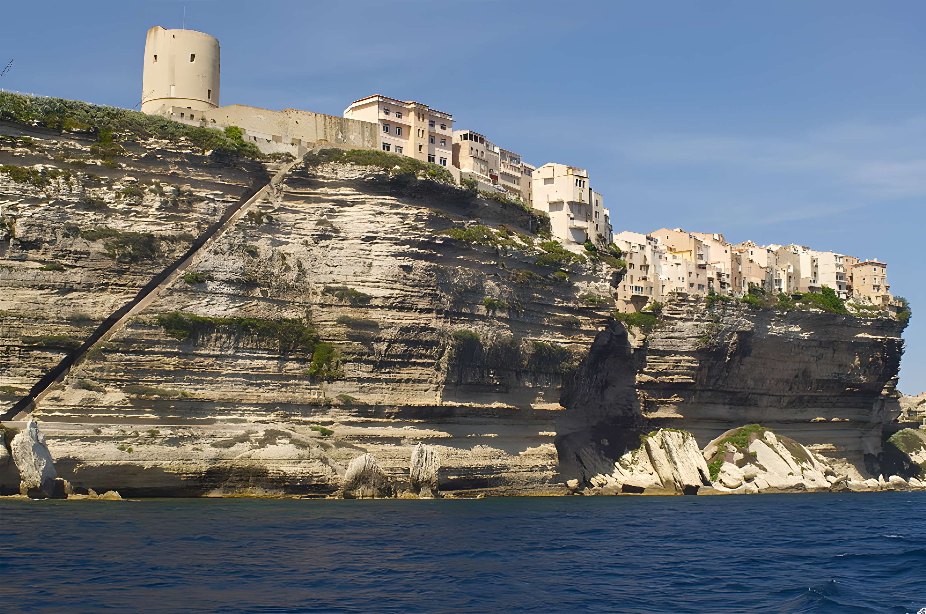 Escalier du roi d'Aragon à Bonifacio