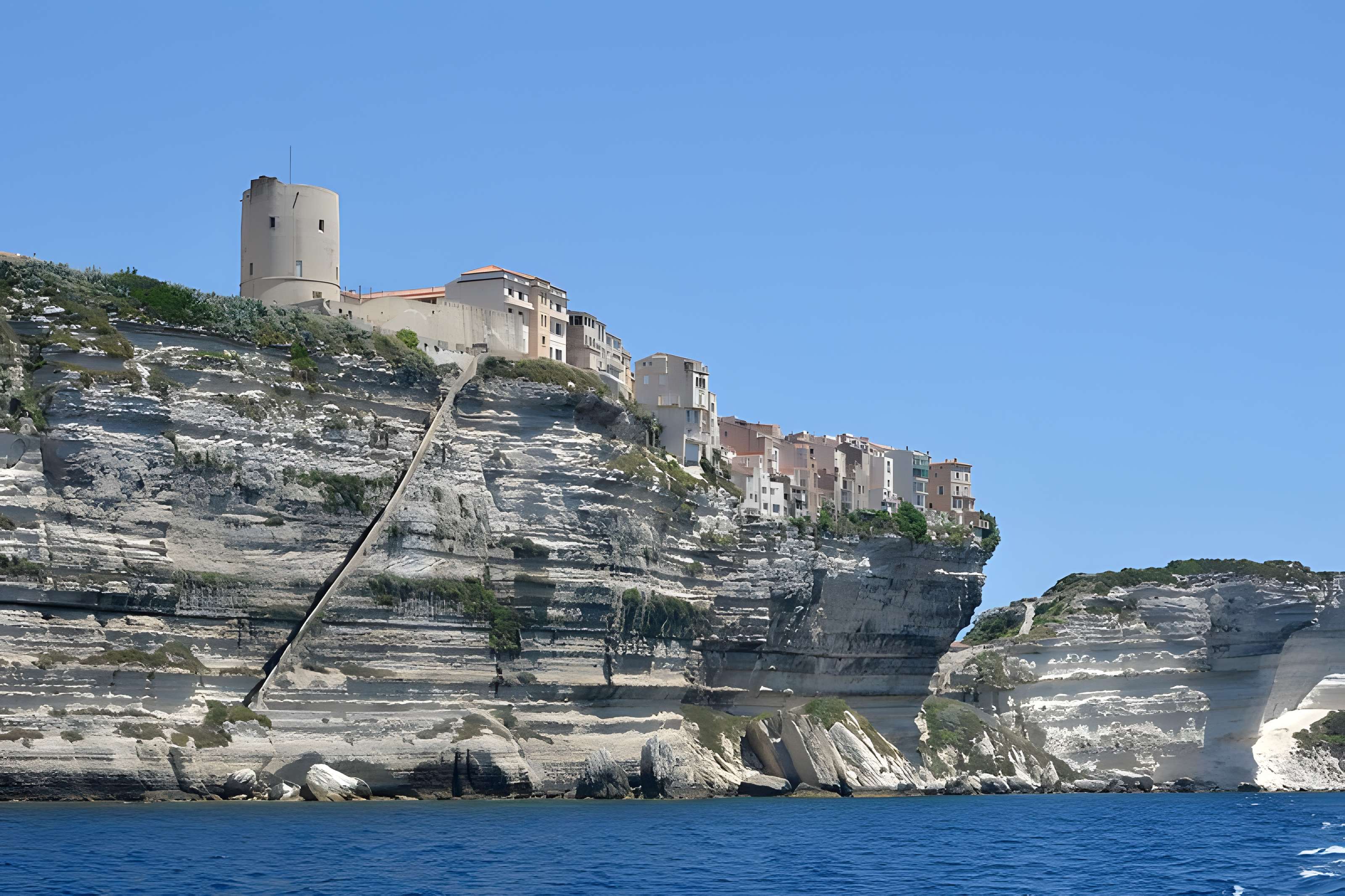 Escalier du roi d'Aragon à Bonifacio