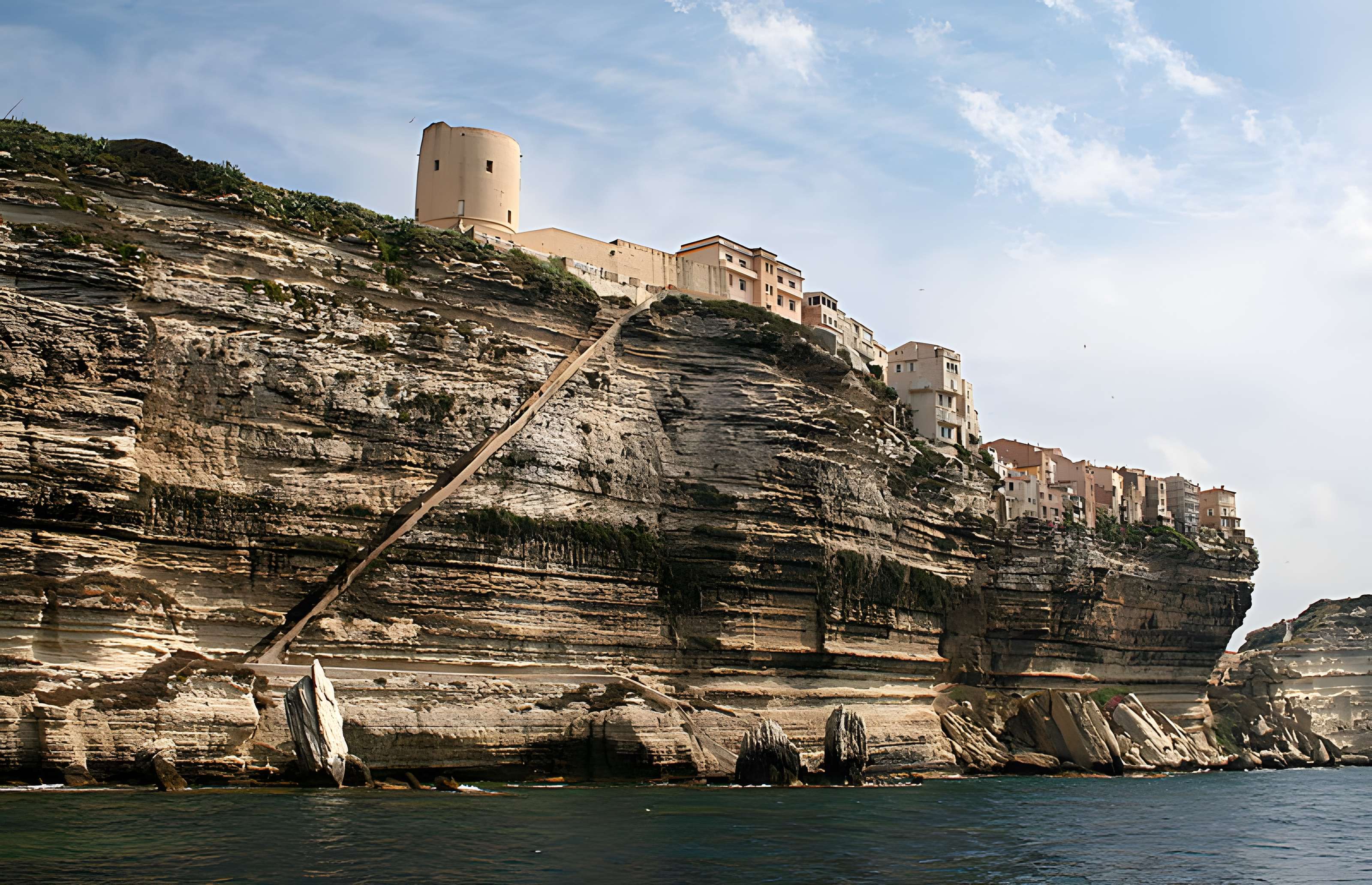 Escalier du roi d'Aragon à Bonifacio