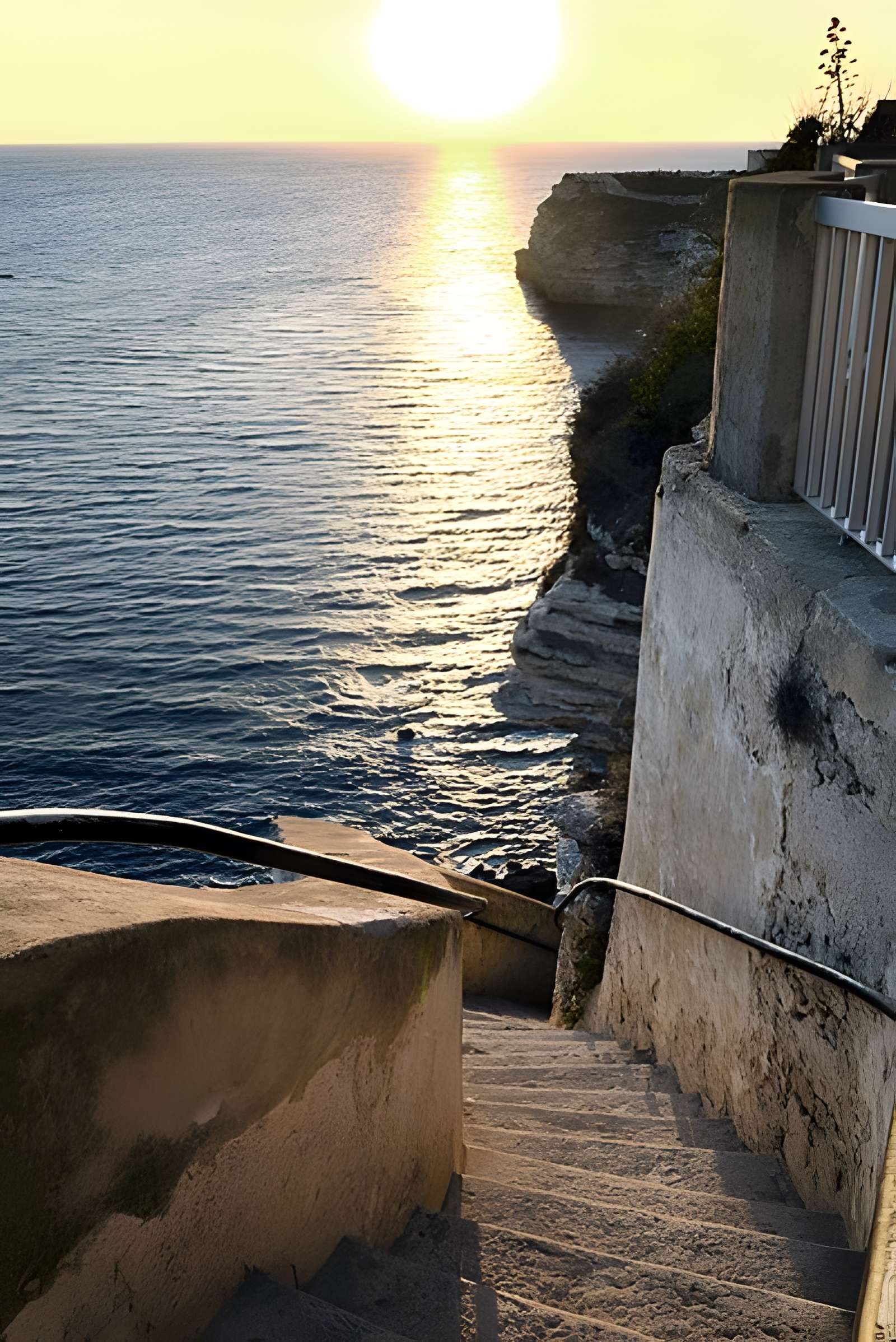 Escalier du roi d'Aragon à Bonifacio