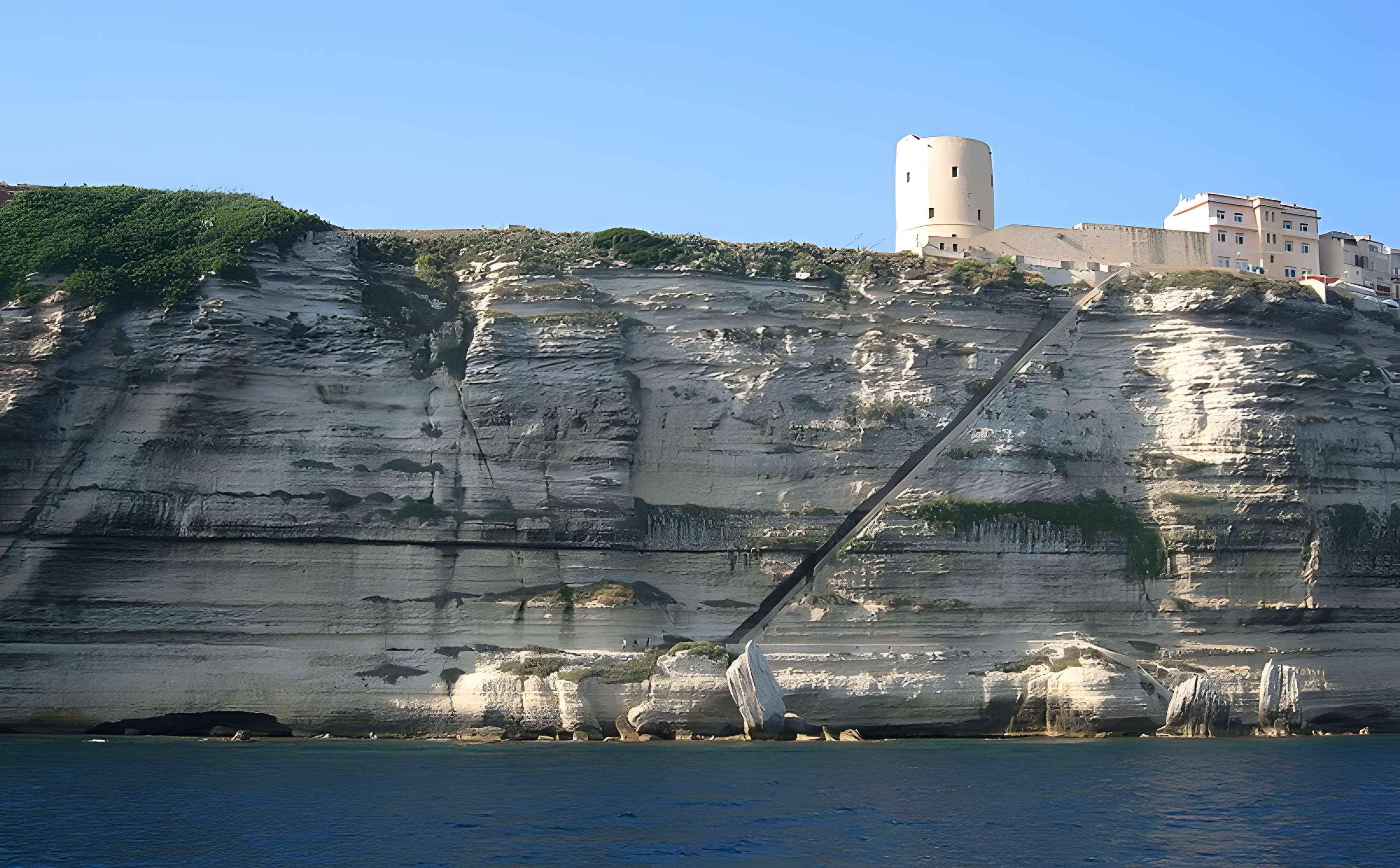 Escalier du roi d'Aragon à Bonifacio