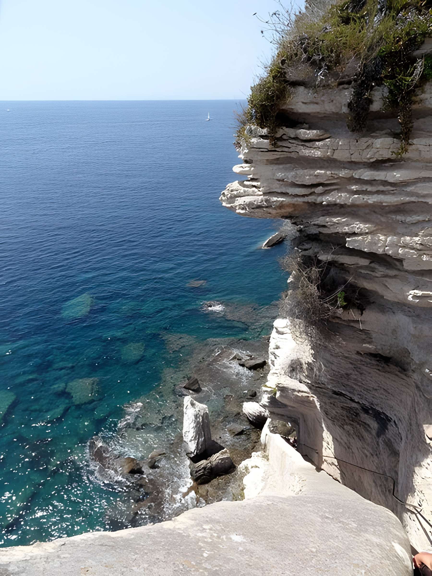 Escalier du roi d'Aragon à Bonifacio