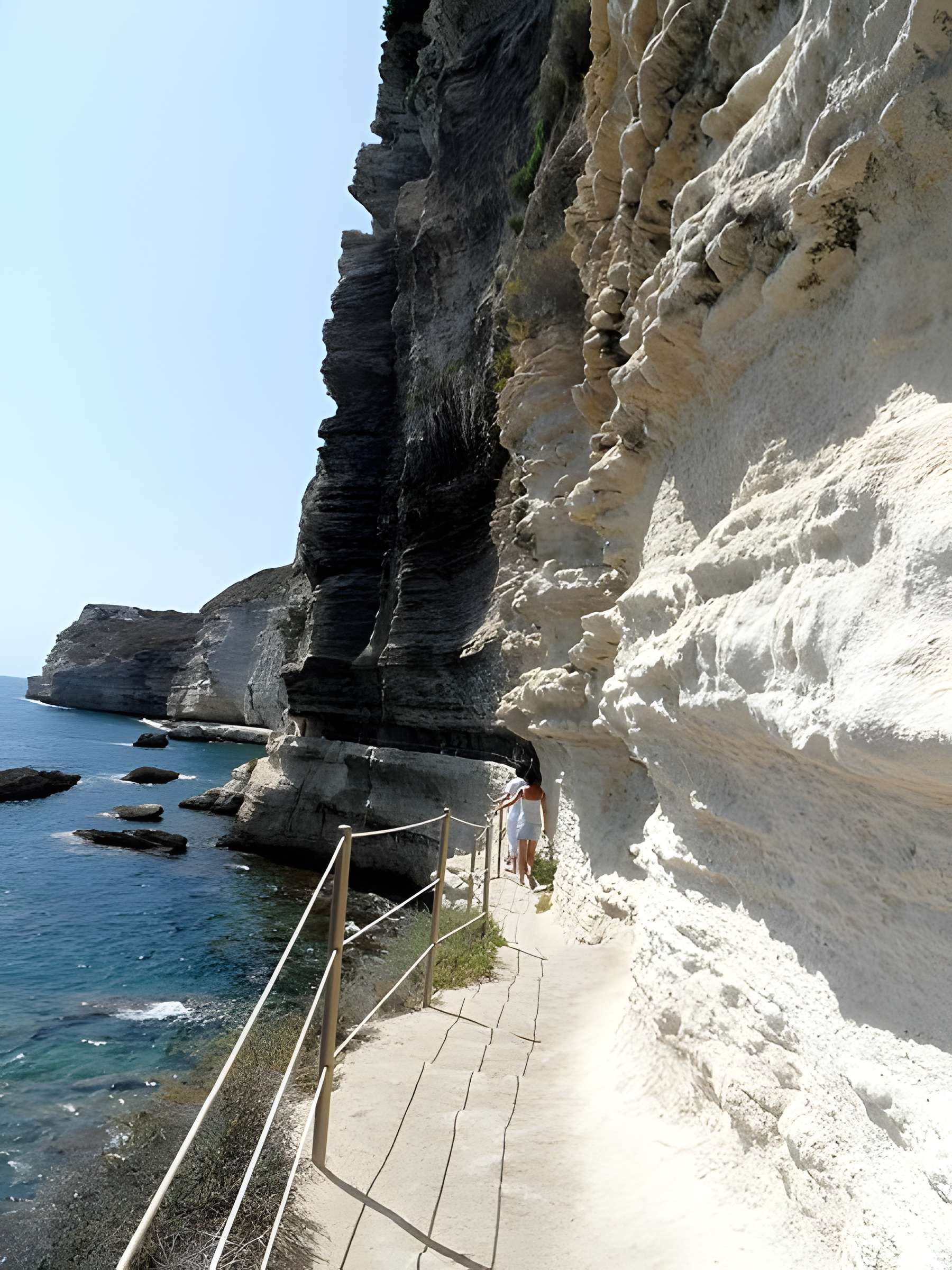 Escalier du roi d'Aragon à Bonifacio
