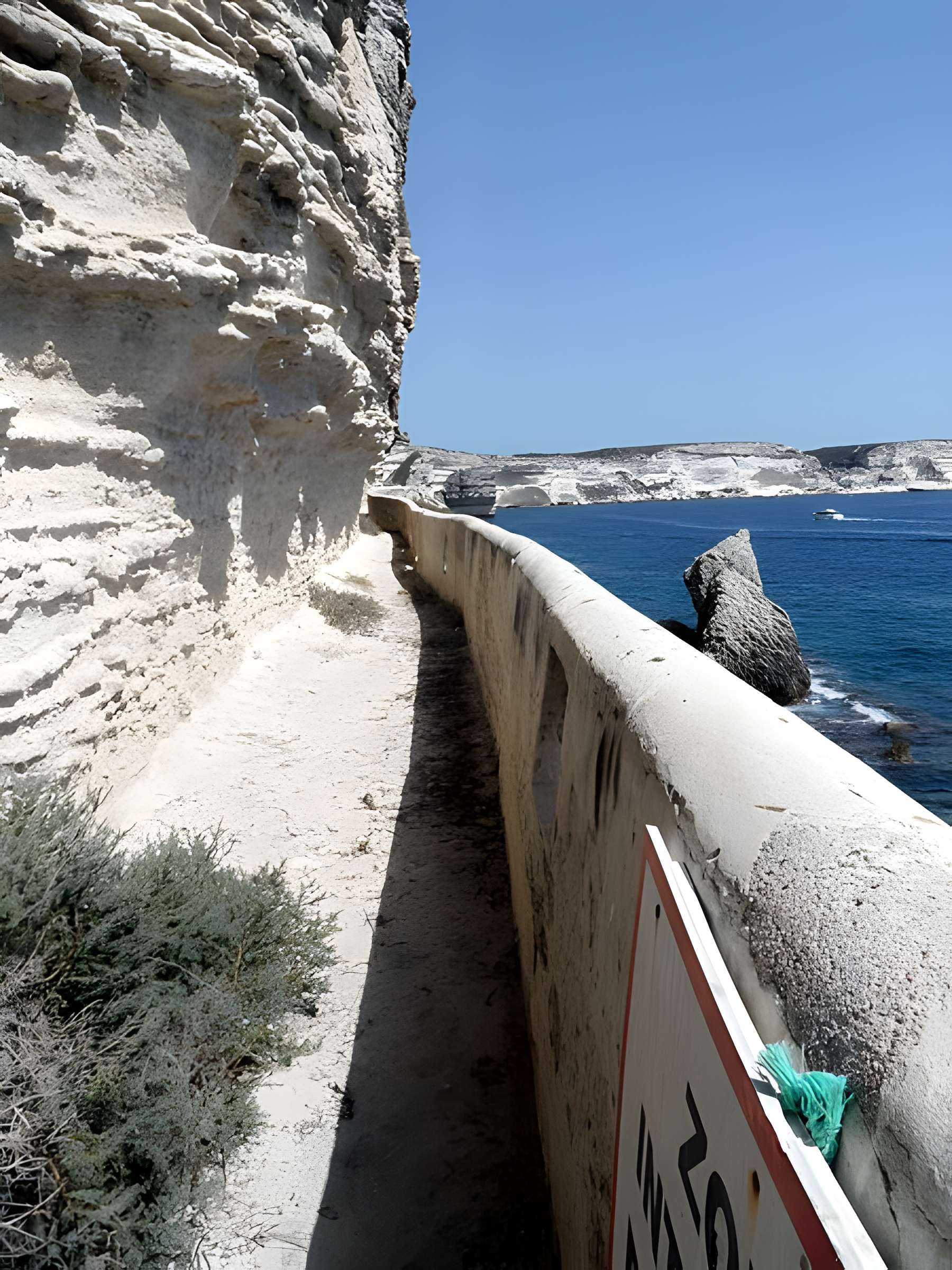 Escalier du roi d'Aragon à Bonifacio