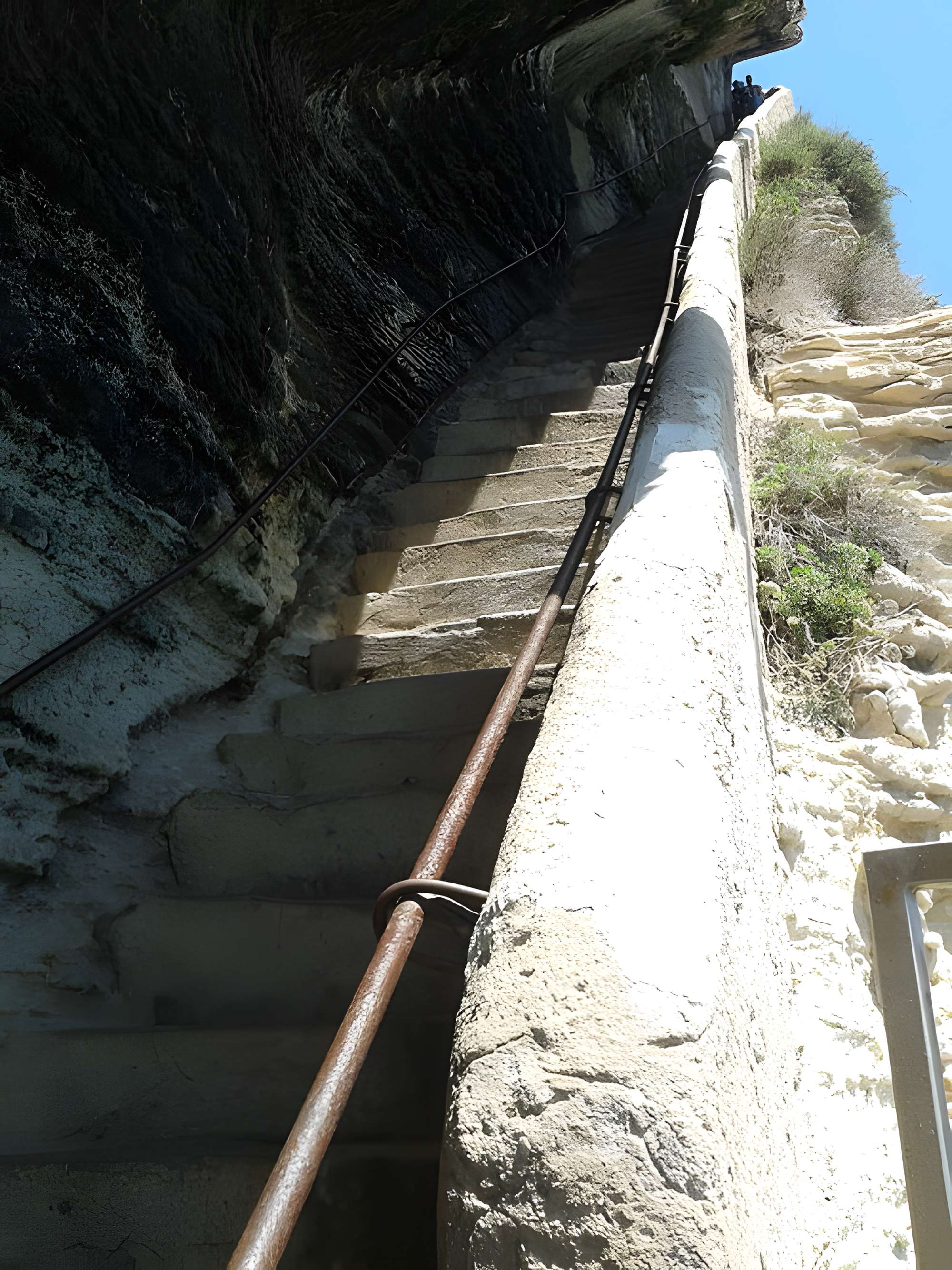 Escalier du roi d'Aragon à Bonifacio
