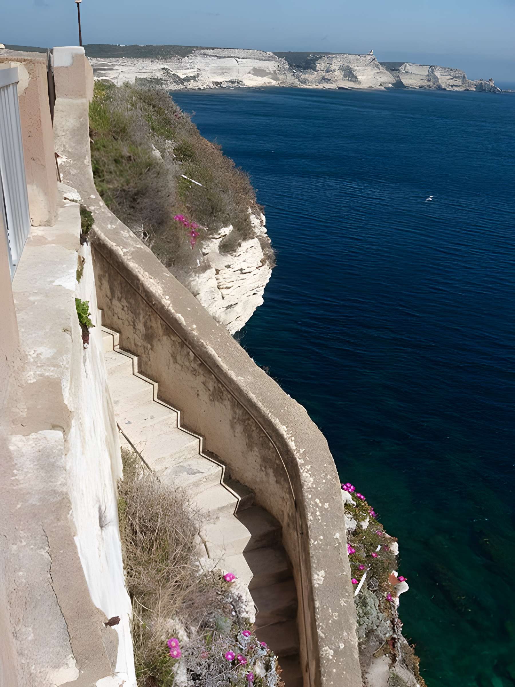 Escalier du roi d'Aragon à Bonifacio