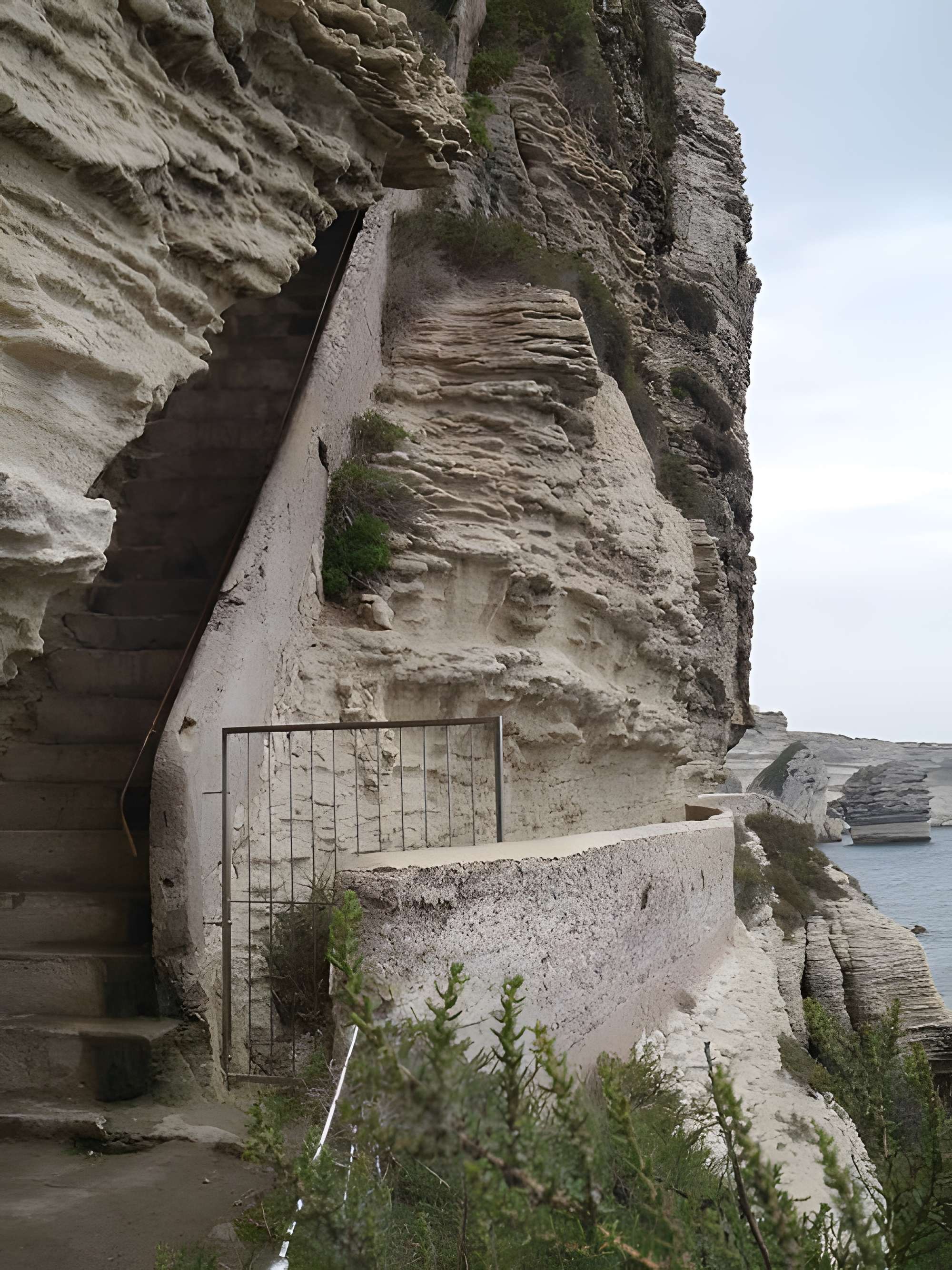 Escalier du roi d'Aragon à Bonifacio