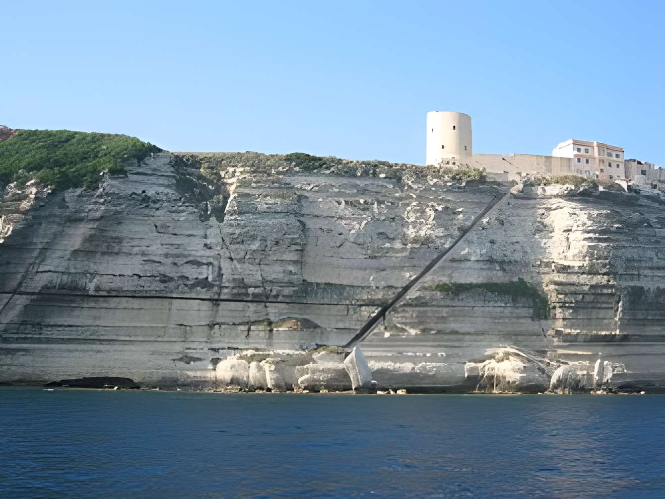 Escalier du roi d'Aragon à Bonifacio 