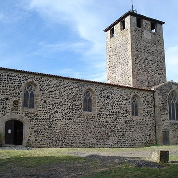 Église Saint-Pierre-et-Saint-Porchaire de Montverdun et le Prieuré