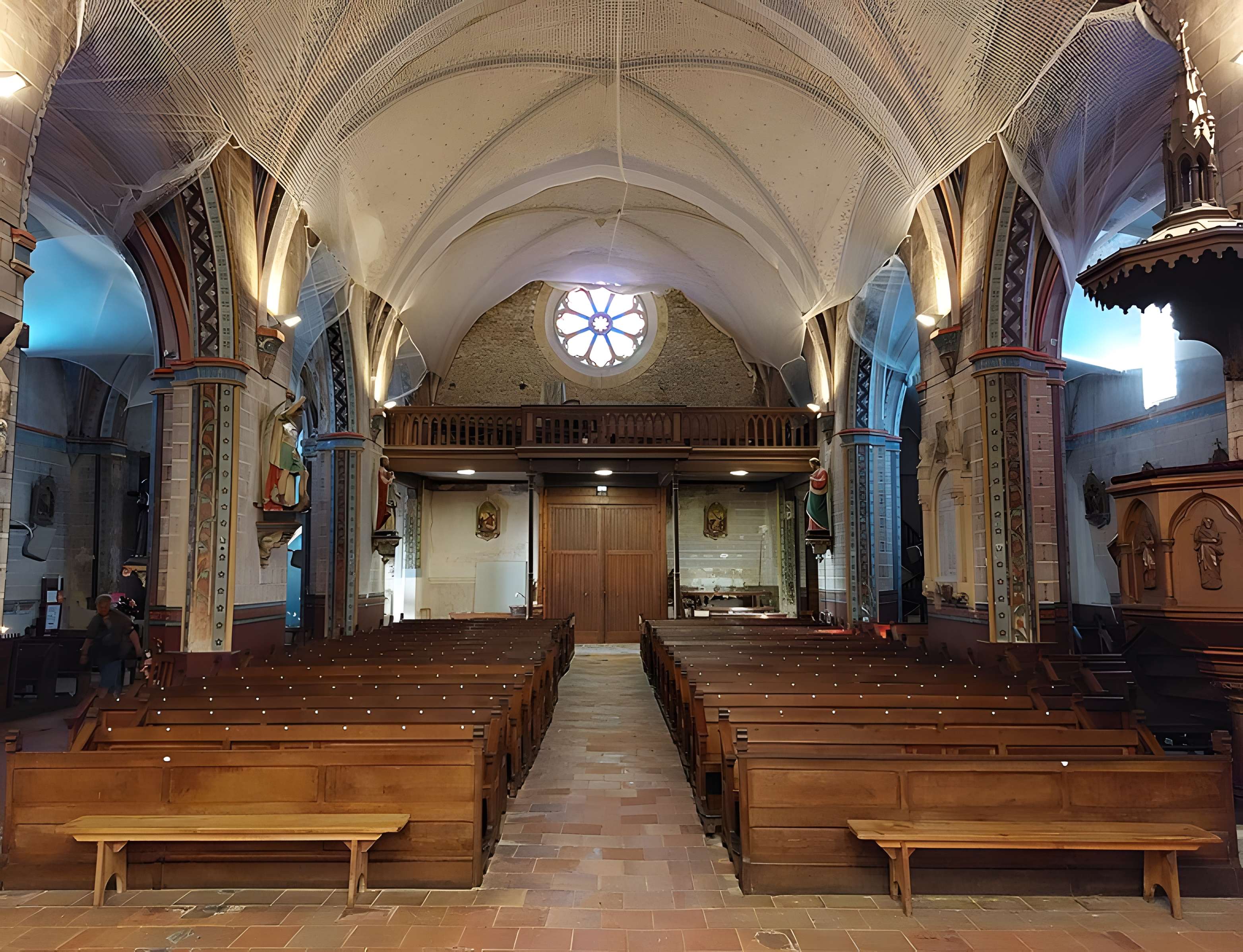 Église Saints-Julien-et-Basilisse de Bram