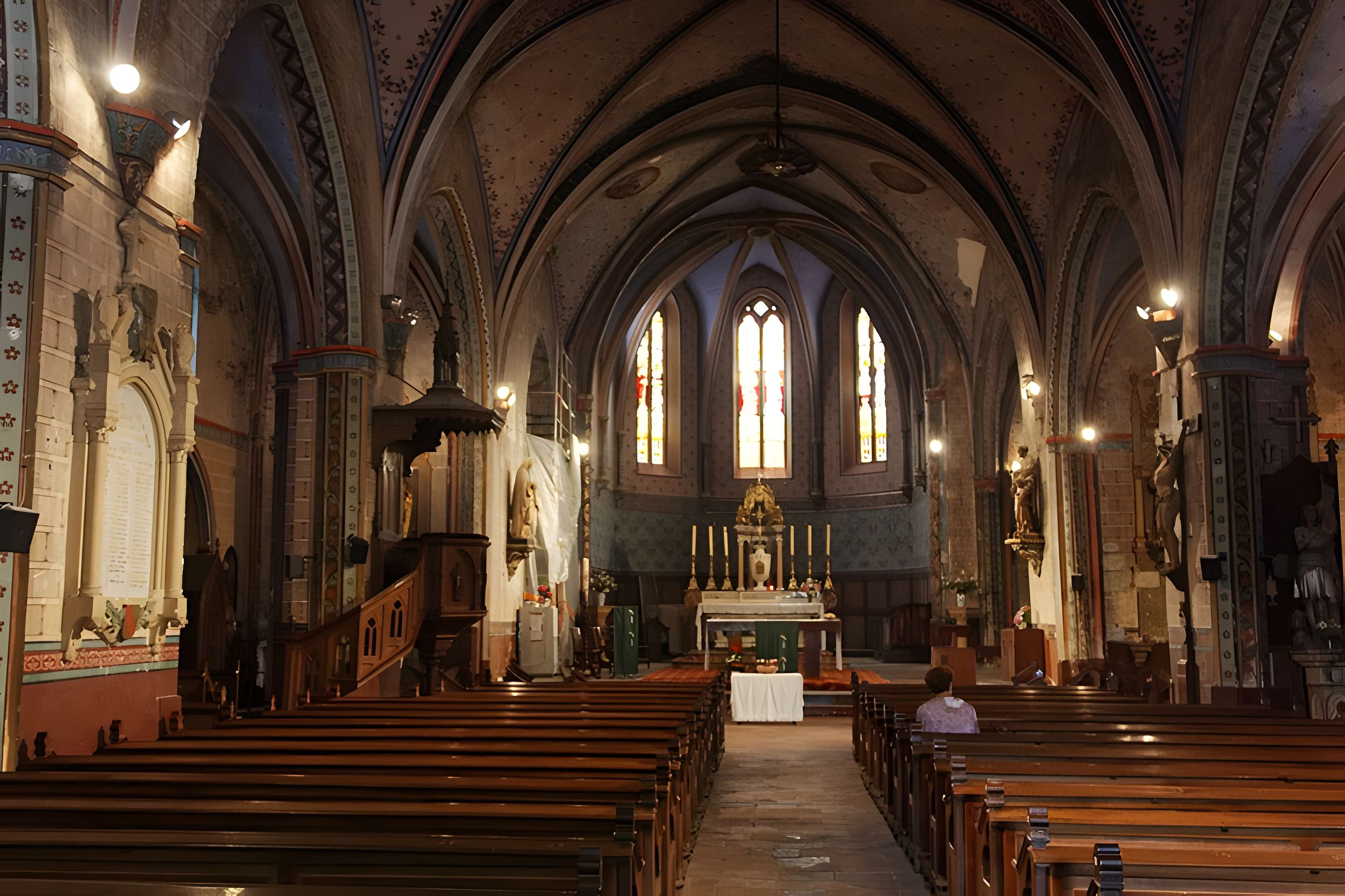 Église Saints-Julien-et-Basilisse de Bram