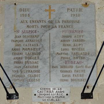 Église Saint-Sulpice de Saint-Sulpice-de-Mareuil