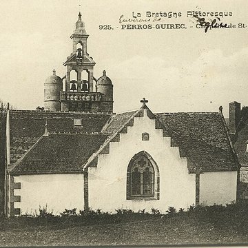 Église, le cimetière et le presbytère de Saint-Quay-Perros