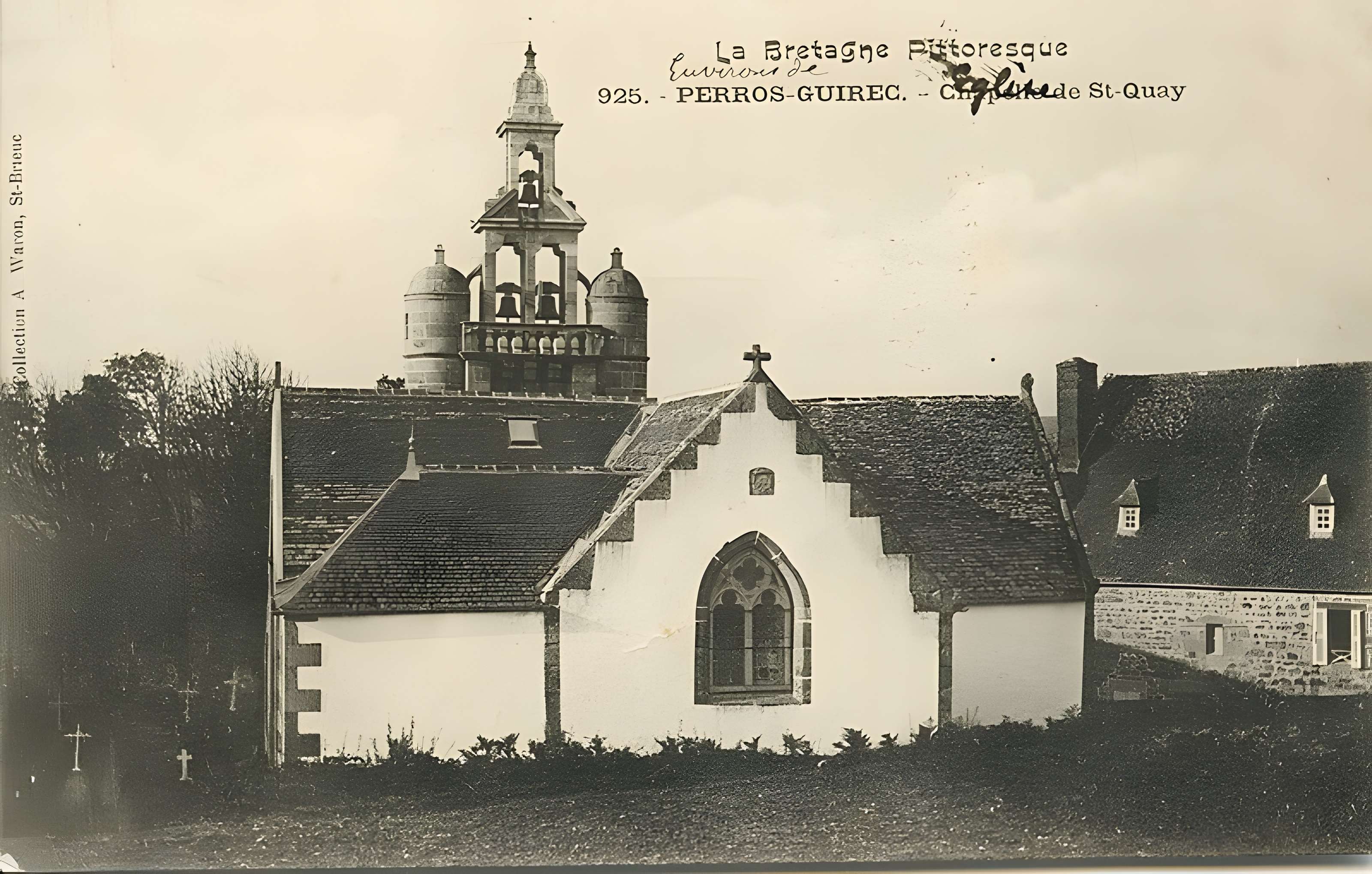 Église, le cimetière et le presbytère de Saint-Quay-Perros