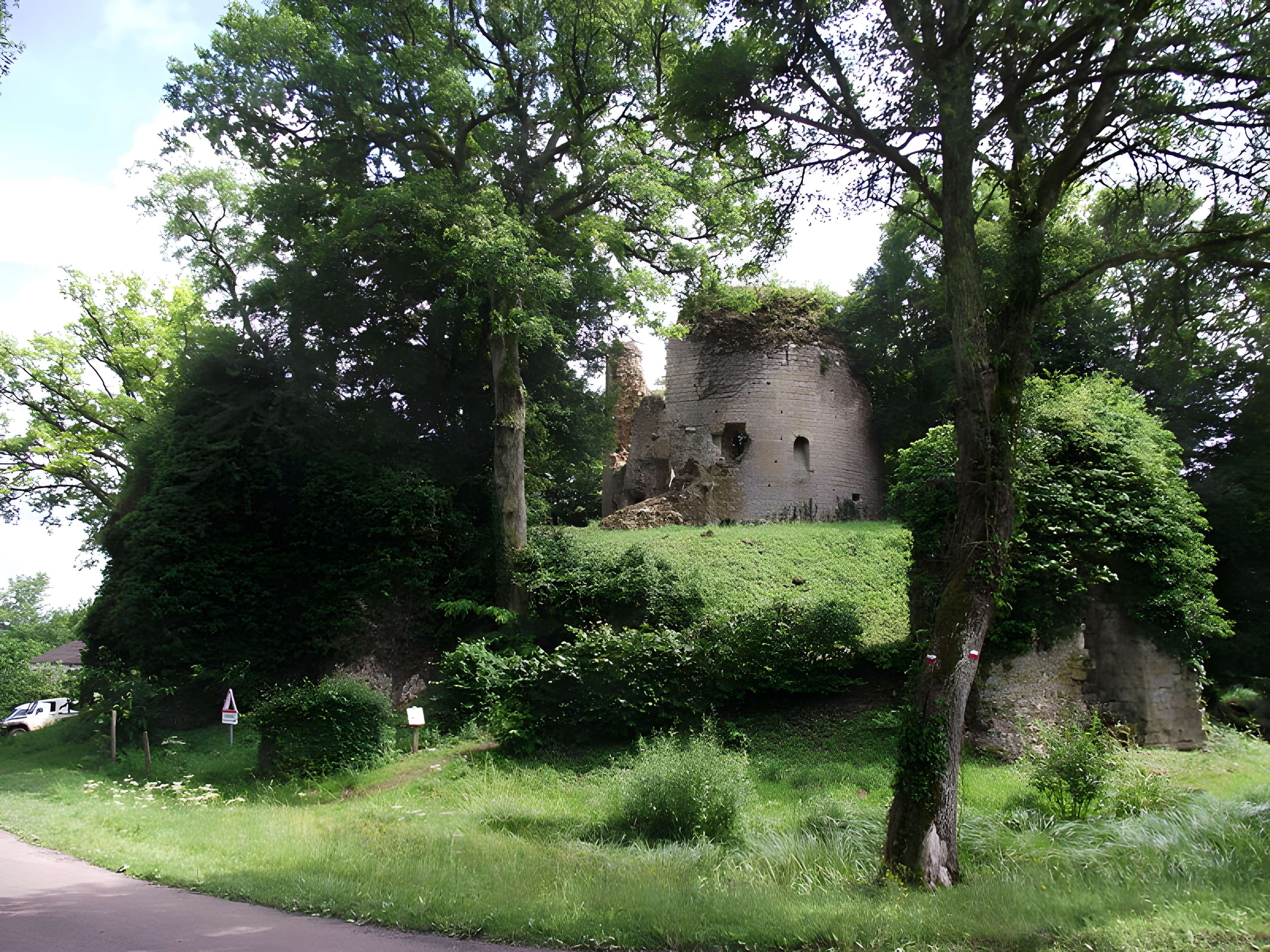Château et enceinte (ruines)